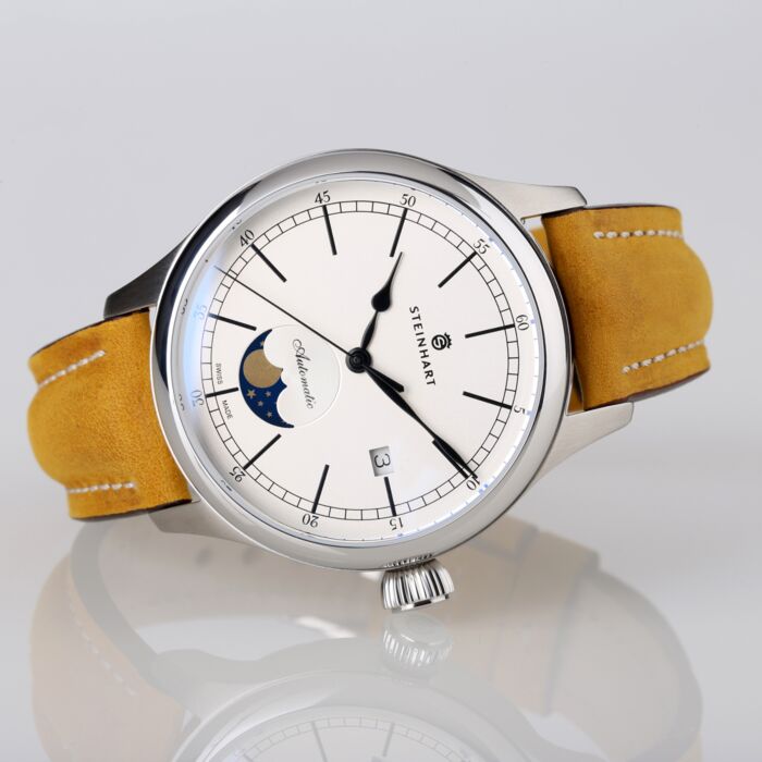 Steinhart MARINE Mondphase silver Zeitbegrenzte Promotion