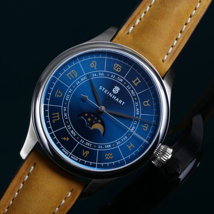 Steinhart Marine 42 Moon Phase Zodiac Bis zu 60% Rabatt