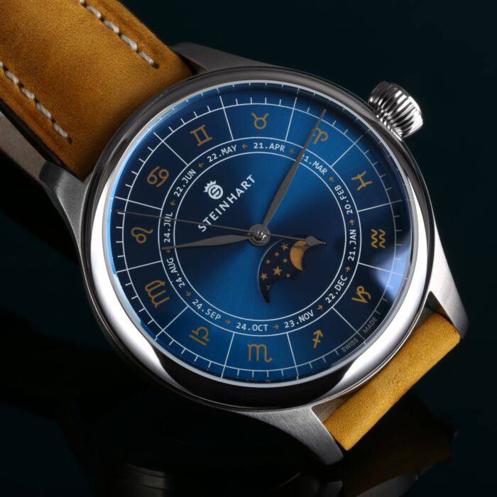 Steinhart Marine 42 Moon Phase Zodiac Bis zu 60% Rabatt