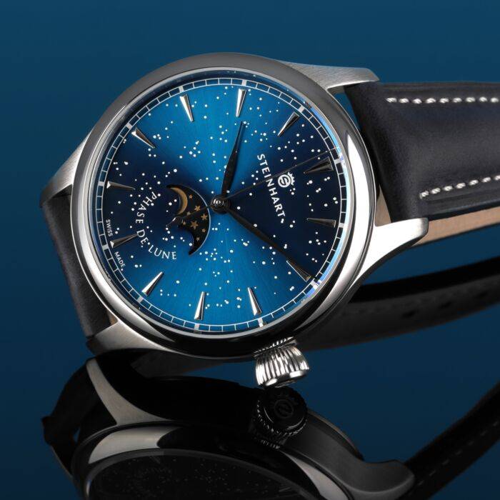 Steinhart Marine 42 Moon Phase Starry Night Bis zu 65% Rabatt