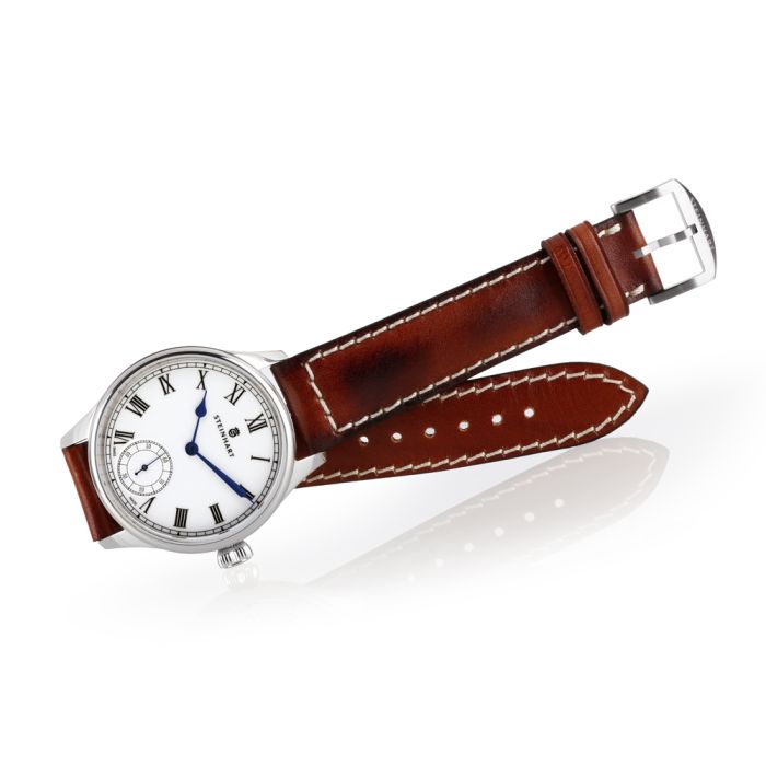 Steinhart MARINE CHRONOMETER 42 white roman Nur für heute
