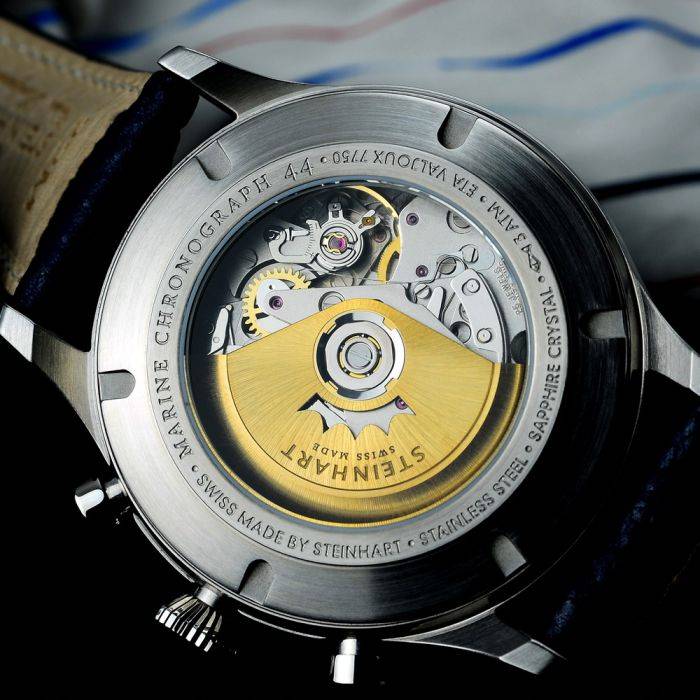 Steinhart Marine-Chronograph Vierteljährliche Förderung