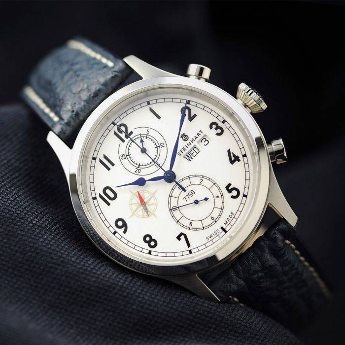 Steinhart Marine-Chronograph Vierteljährliche Förderung