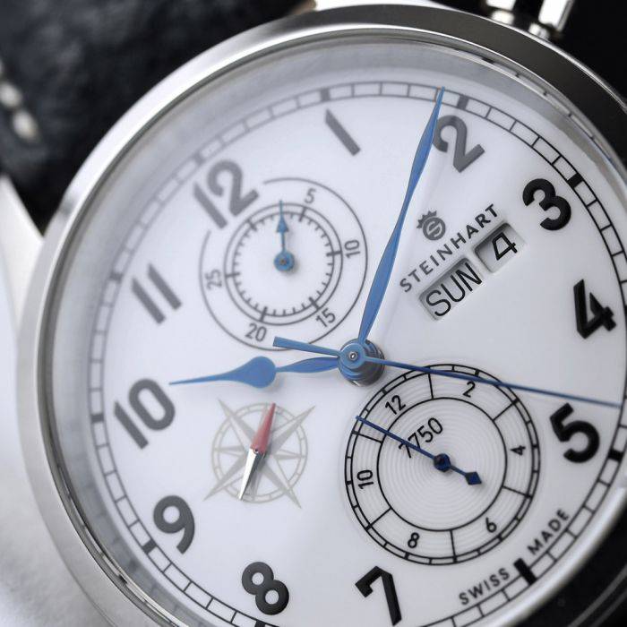 Steinhart Marine-Chronograph Vierteljährliche Förderung