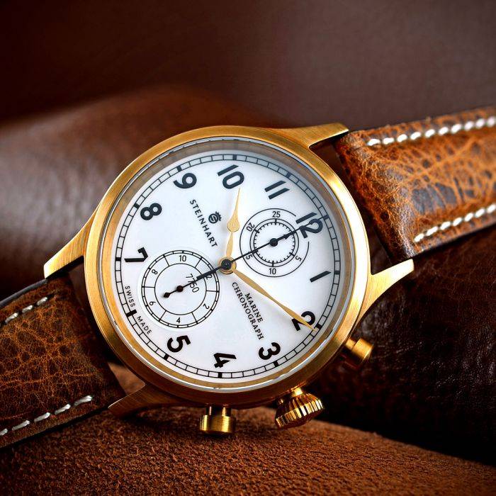 Steinhart Marine-Chronograph Bronze Premium Super Rabatt