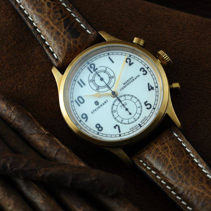 Steinhart Marine-Chronograph Bronze Premium Super Rabatt