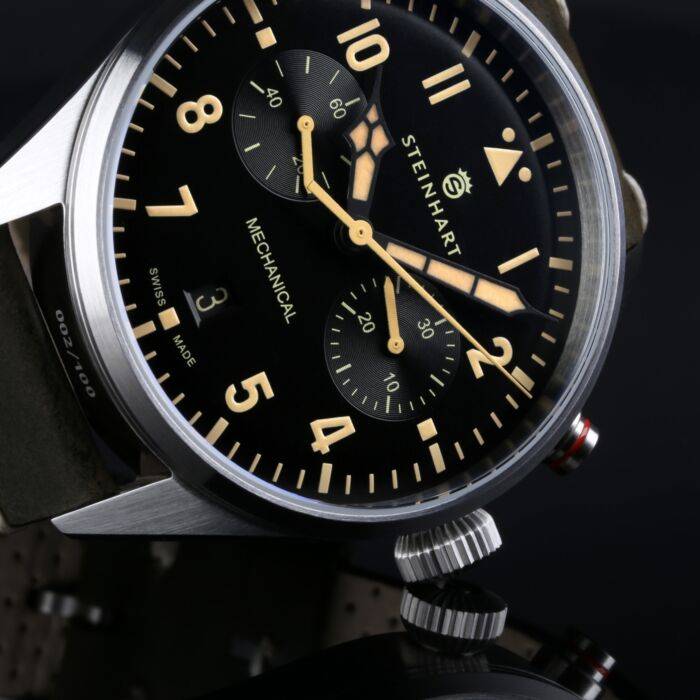 Steinhart NAV.B - Monopusher 42 BLACK 50% Rabatt mit kostenlosem Versand