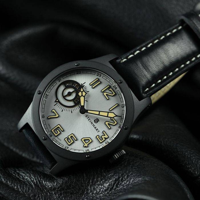 Steinhart MILITARY 47 ST1 silber Ltd. Edition Speichern exportieren