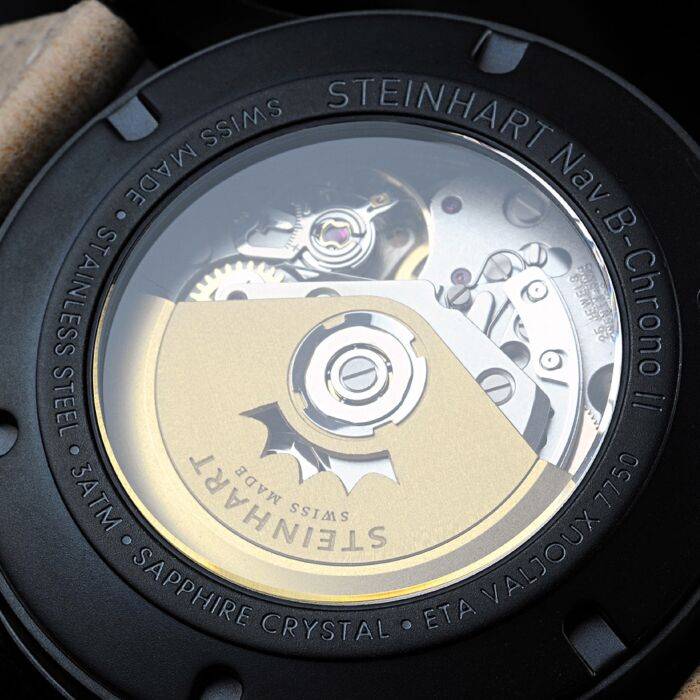 Steinhart Nav B Chrono II Black DLC Sonderangebot