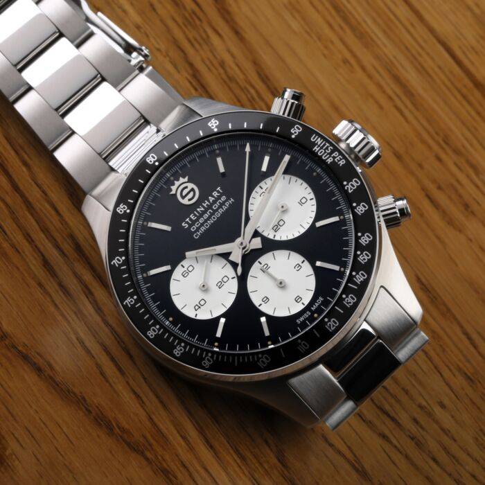 Steinhart Ocean One Vintage Chronograph II black Saisonschlussverkauf