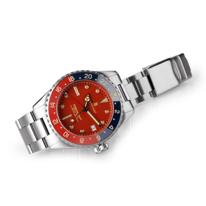 Steinhart Ocean 39 vintage GMT premium red ceramic Blitzverkäufe