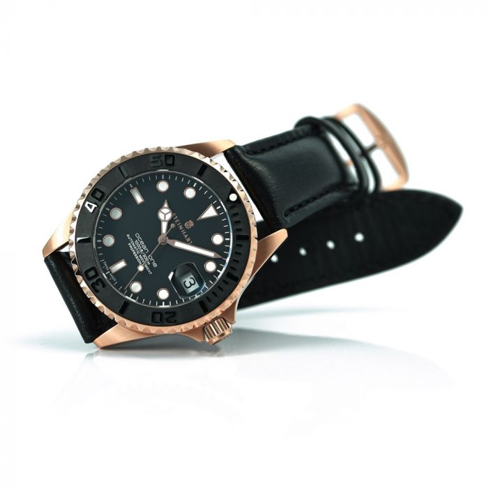 Steinhart Ocean 39 PINK-GOLD Ceramic Taucheruhr Fabrik Onlineshop