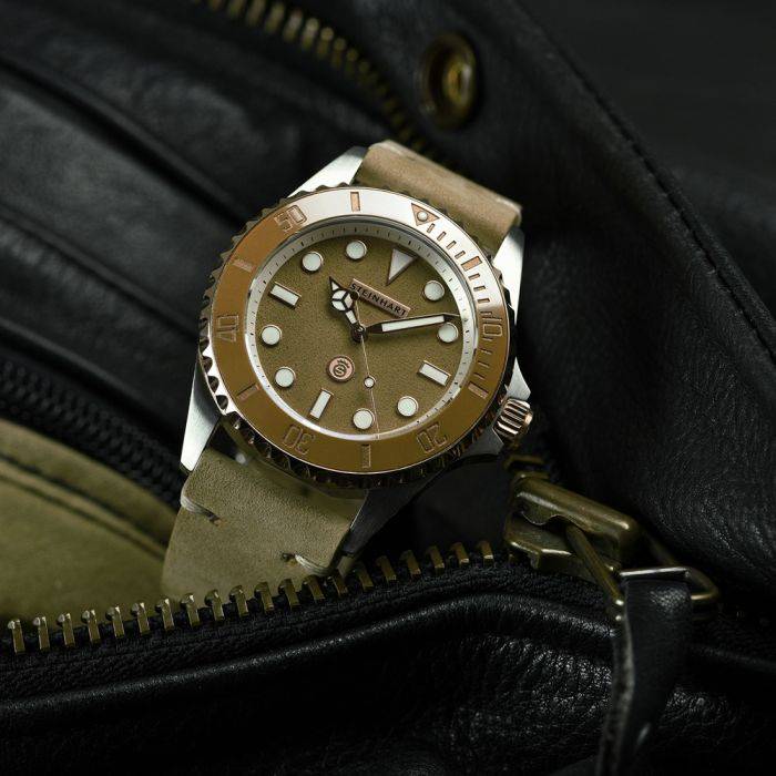 Steinhart Ocean 39 BEIGE Ceramic Taucheruhr Fabrikpreis