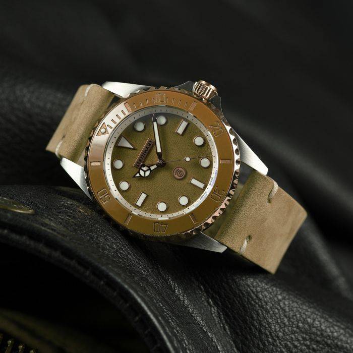 Steinhart Ocean 39 BEIGE Ceramic Taucheruhr Fabrikpreis