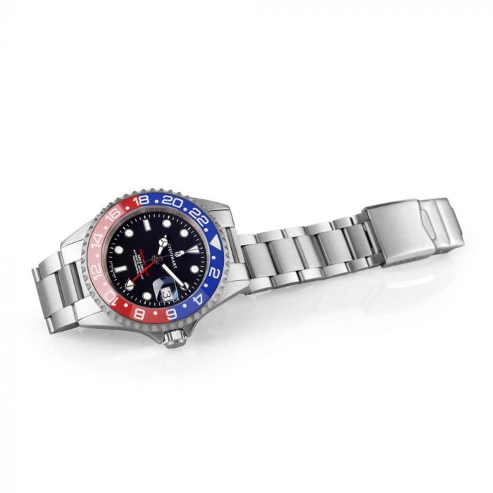 Steinhart Ocean One GMT BLUE-RED Ceramic Taucheruhr Begrenztes Angebot