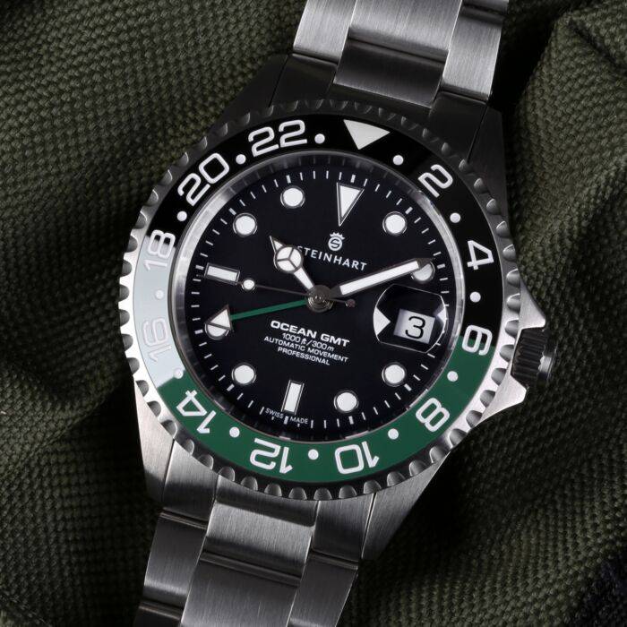 Steinhart Ocean One GMT black-green Ceramic Online Shopping