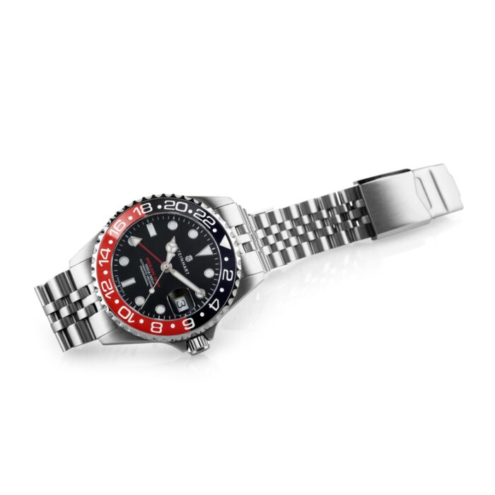 Steinhart Ocean 39 GMT.2 BLACK-RED Ceramic Taucheruhr Black Friday