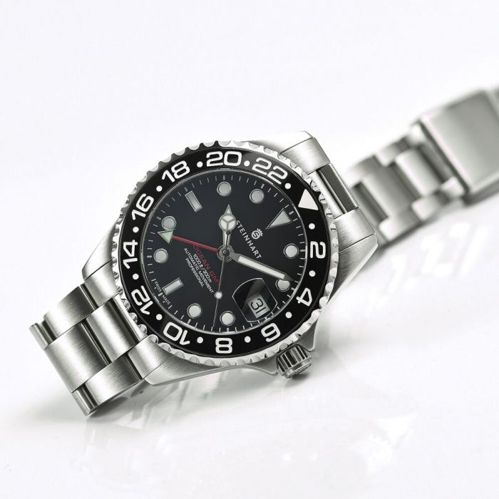 Steinhart Ocean 39 GMT BLACK Ceramic Taucheruhr Weihnachtsangebot