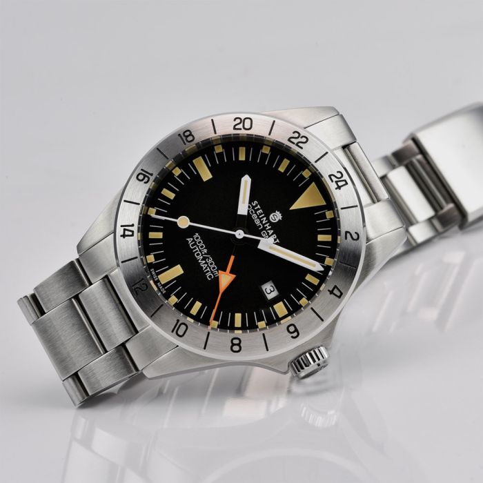Steinhart Ocean One vintage GMT Taucheruhr Jubiläumsangebot