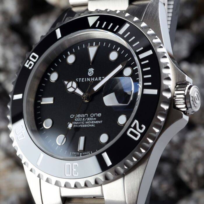 Steinhart Ocean One BLACK Ceramic Taucheruhr Neueste Mode