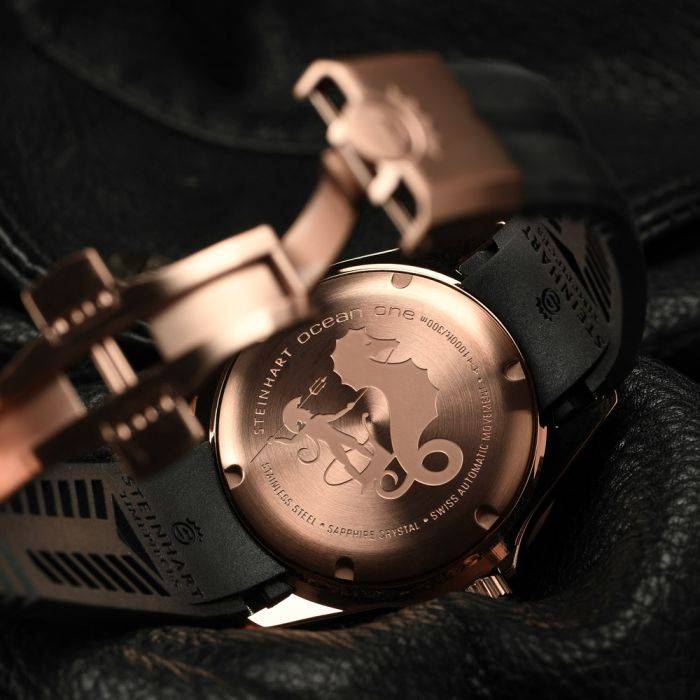 Steinhart Ocean One PINK-GOLD Ceramic Große Rabatte