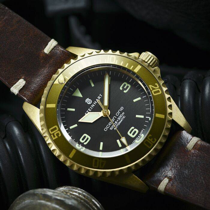 Steinhart Ocean One Bronze LIGHT-BROWN Taucheruhr Saisonale Angebote