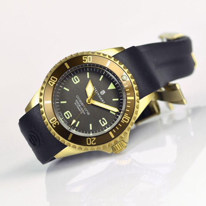 Steinhart Ocean One Bronze DARK-BROWN Taucheruhr Kauf eins, bekomm eins gratis