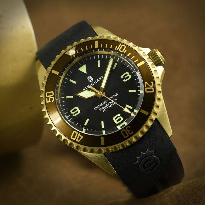 Steinhart Ocean One Bronze DARK-BROWN Taucheruhr Kauf eins, bekomm eins gratis
