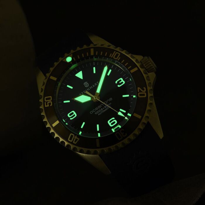 Steinhart Ocean One Bronze DARK-BROWN Taucheruhr Kauf eins, bekomm eins gratis