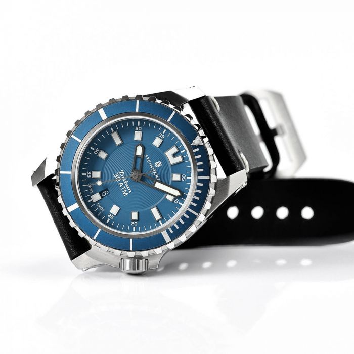 Steinhart Triton 30 ATM BLUE Taucheruhr Tiefpreis