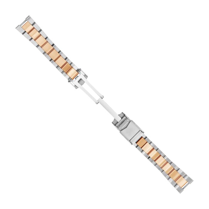 Steinhart Stahlband für Ocean One Two-Tone 22/18 ohne Bandanstöße zollfrei