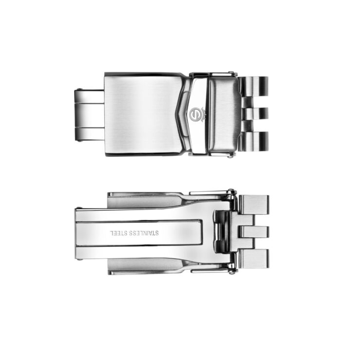 Steinhart Faltschließe Edelstahl 18 mm für Jubileeband Ocean One Black Friday Preise