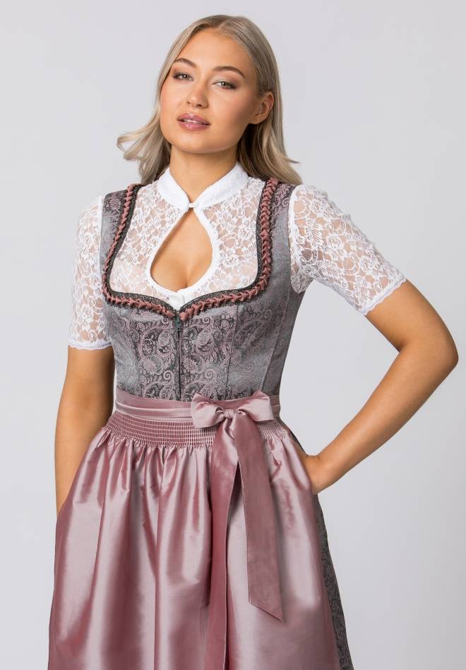 Stockerpoint Dirndl Emma altrosa 34 Neueste Mode