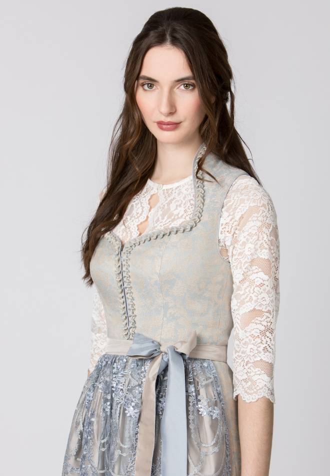 Stockerpoint Dirndl Flavia taupe 32 Zeitlich begrenztes Angebot