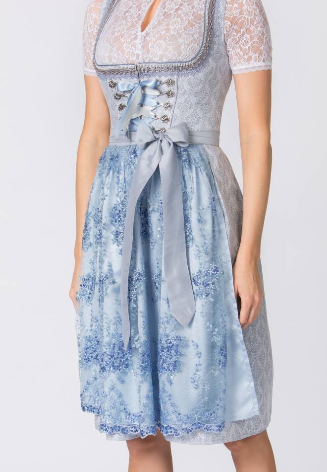Stockerpoint Dirndl Annabelle hellblau 32 Große Rabatte