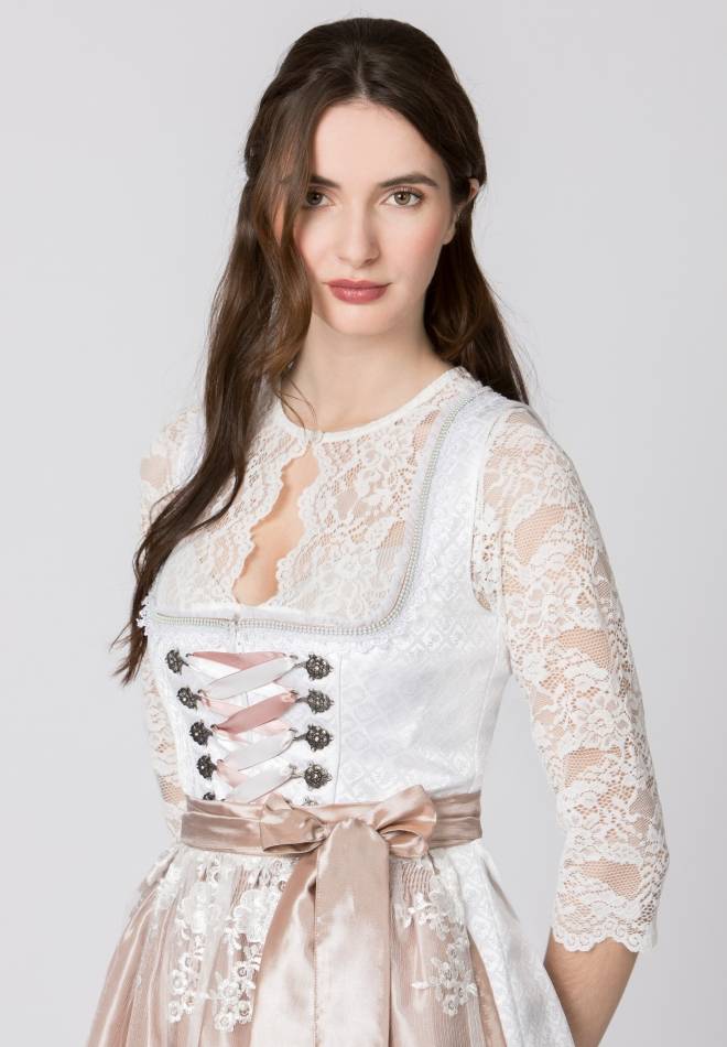Stockerpoint Dirndl Aurelie weiß 32 Neuheiten