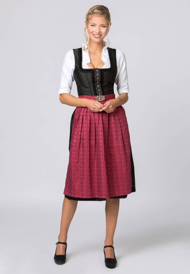 Stockerpoint Dirndl Odette schwarz 34 Begrenzte Freigabe