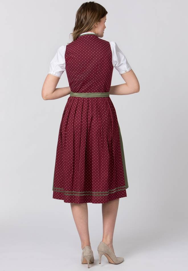 Stockerpoint Dirndl Bella bordeaux 34 Letzter Tag