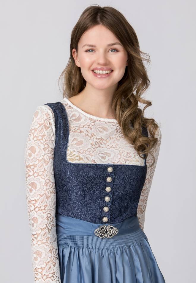Stockerpoint Dirndl Leonora blau 32 Bis zu 60% Rabatt