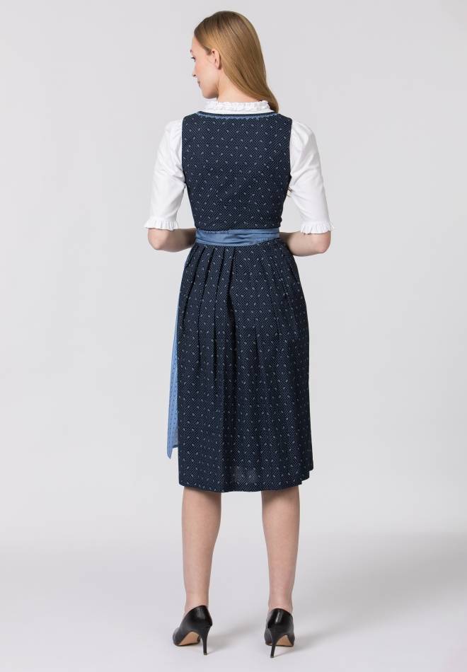 Stockerpoint Dirndl Dunja blau 32 50% Rabatt mit kostenlosem Versand