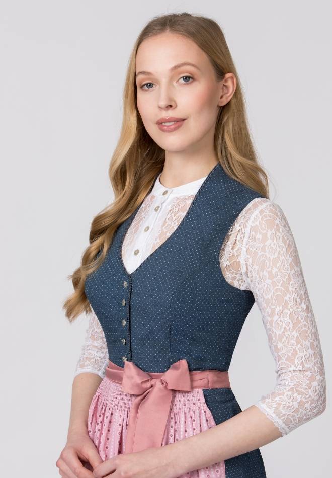 Stockerpoint Dirndl Marina blau 40 Begrenzt auf 3 Tage
