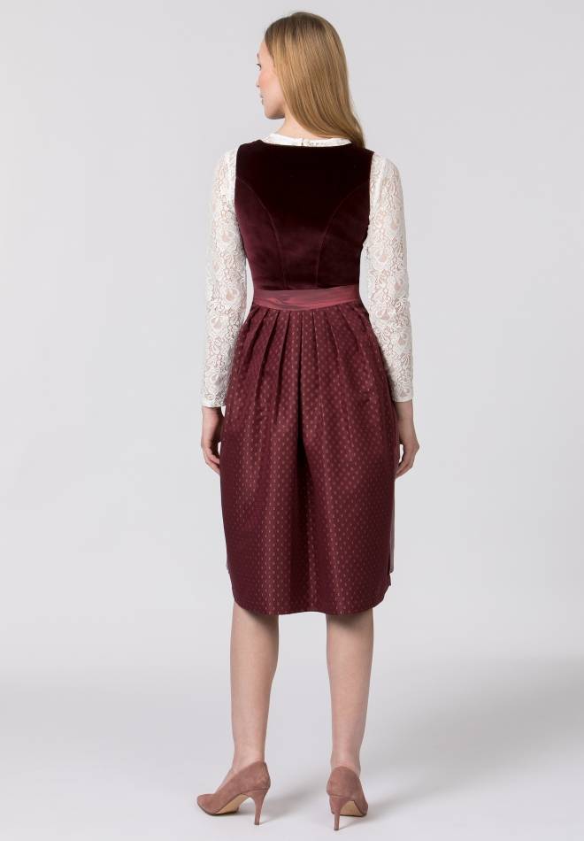 Stockerpoint Dirndl Aurora bordeaux 34 Black Friday Preise
