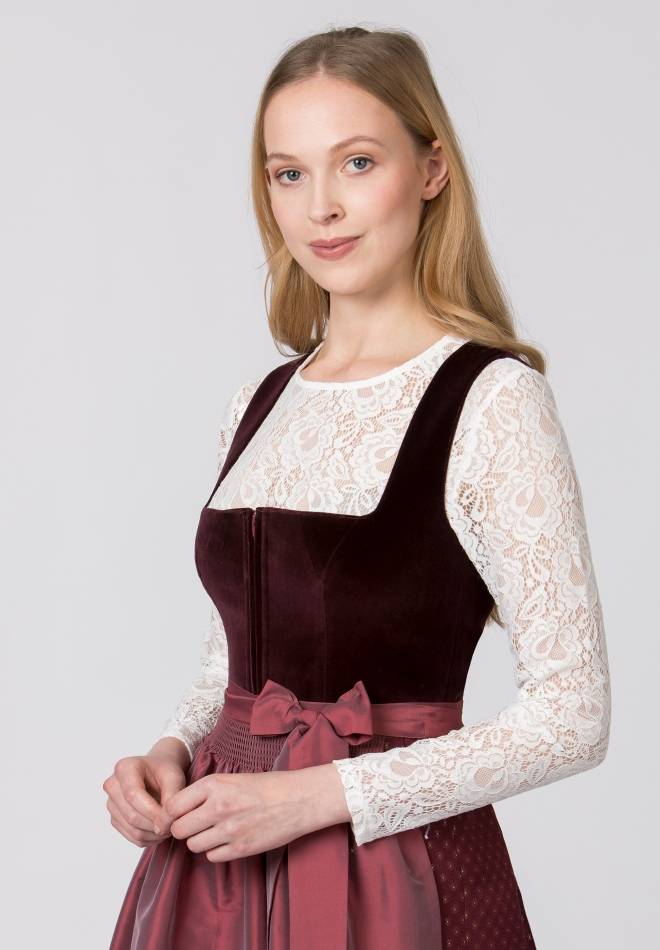 Stockerpoint Dirndl Aurora bordeaux 34 Black Friday Preise