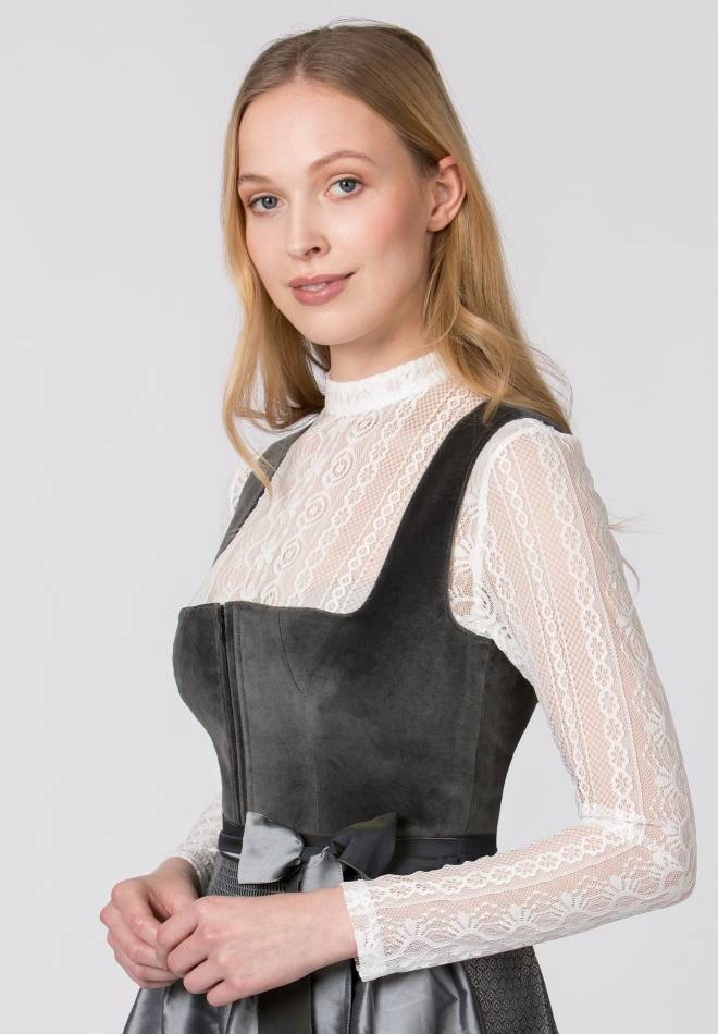 Stockerpoint Dirndl Gloria graphit 44 Im Verkauf