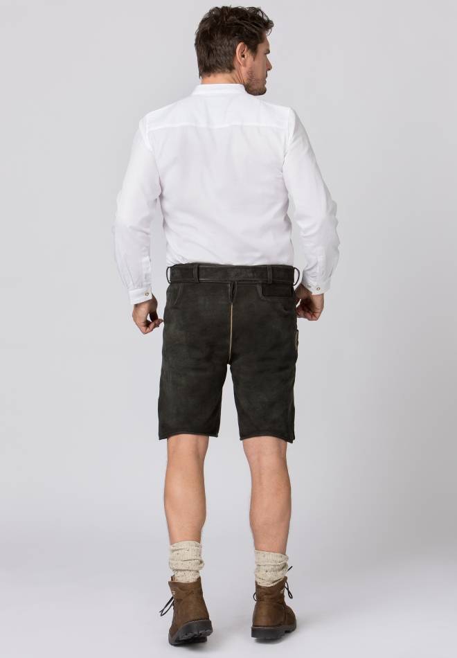 Stockerpoint Lederhose Bertl graphit gespeckt 44 Muttertagsangebot