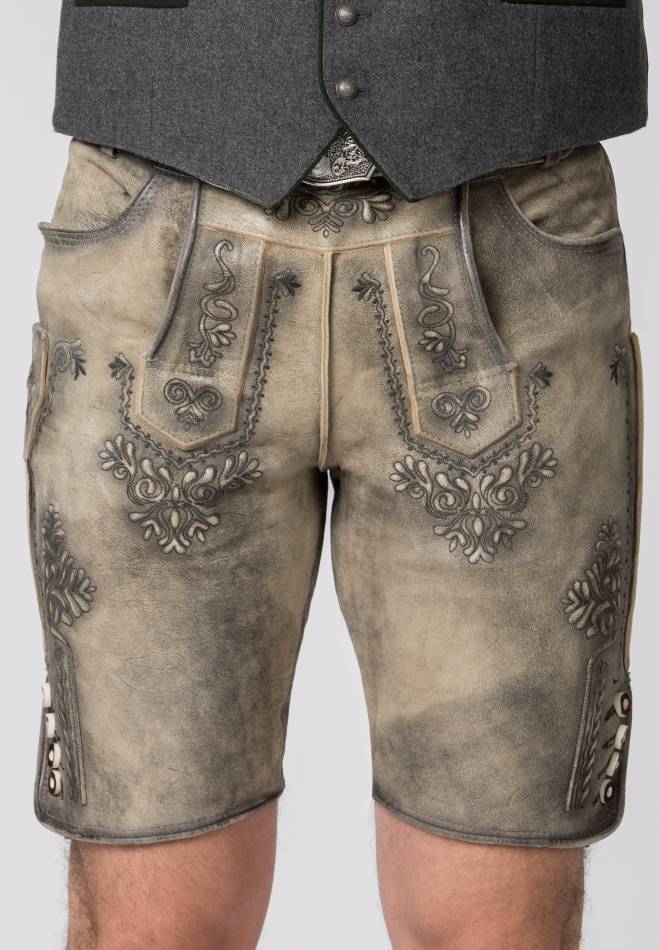 Stockerpoint Lederhose Artur buche gespeckt 44 Bestseller