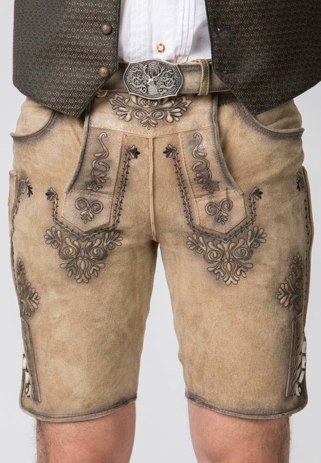 Stockerpoint Lederhose Artur esche gespeckt 44 Saisonale Angebote