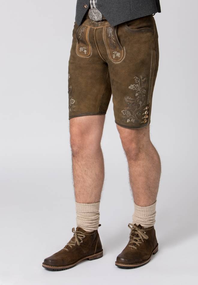 Stockerpoint Lederhose Bastian havanna gespeckt 44 Riesige Ersparnisse