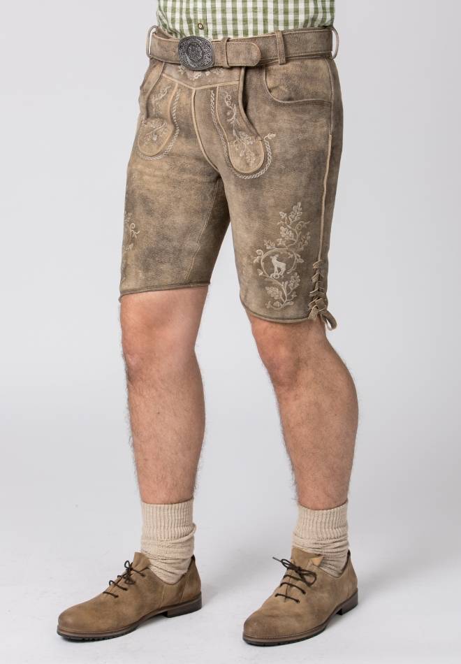 Stockerpoint Lederhose Girgl schilf gespeckt 44 Tiefpreis