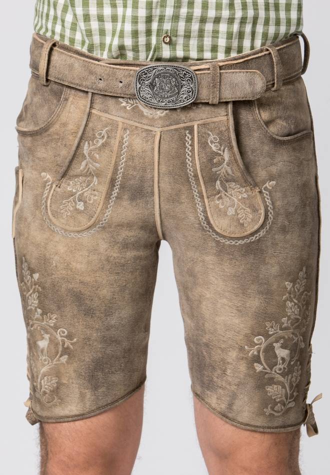 Stockerpoint Lederhose Girgl schilf gespeckt 44 Tiefpreis